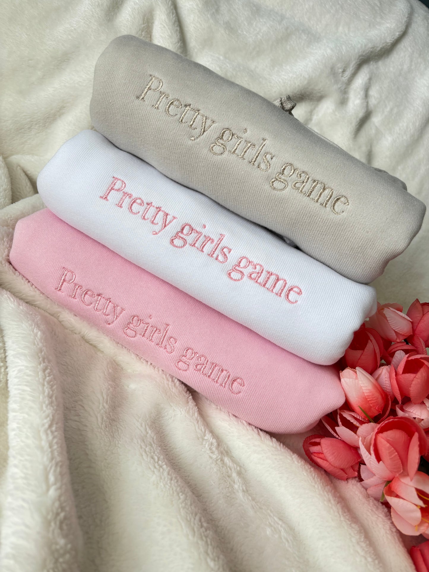 Pretty Girls Game Hoodie l Gamer Apparel