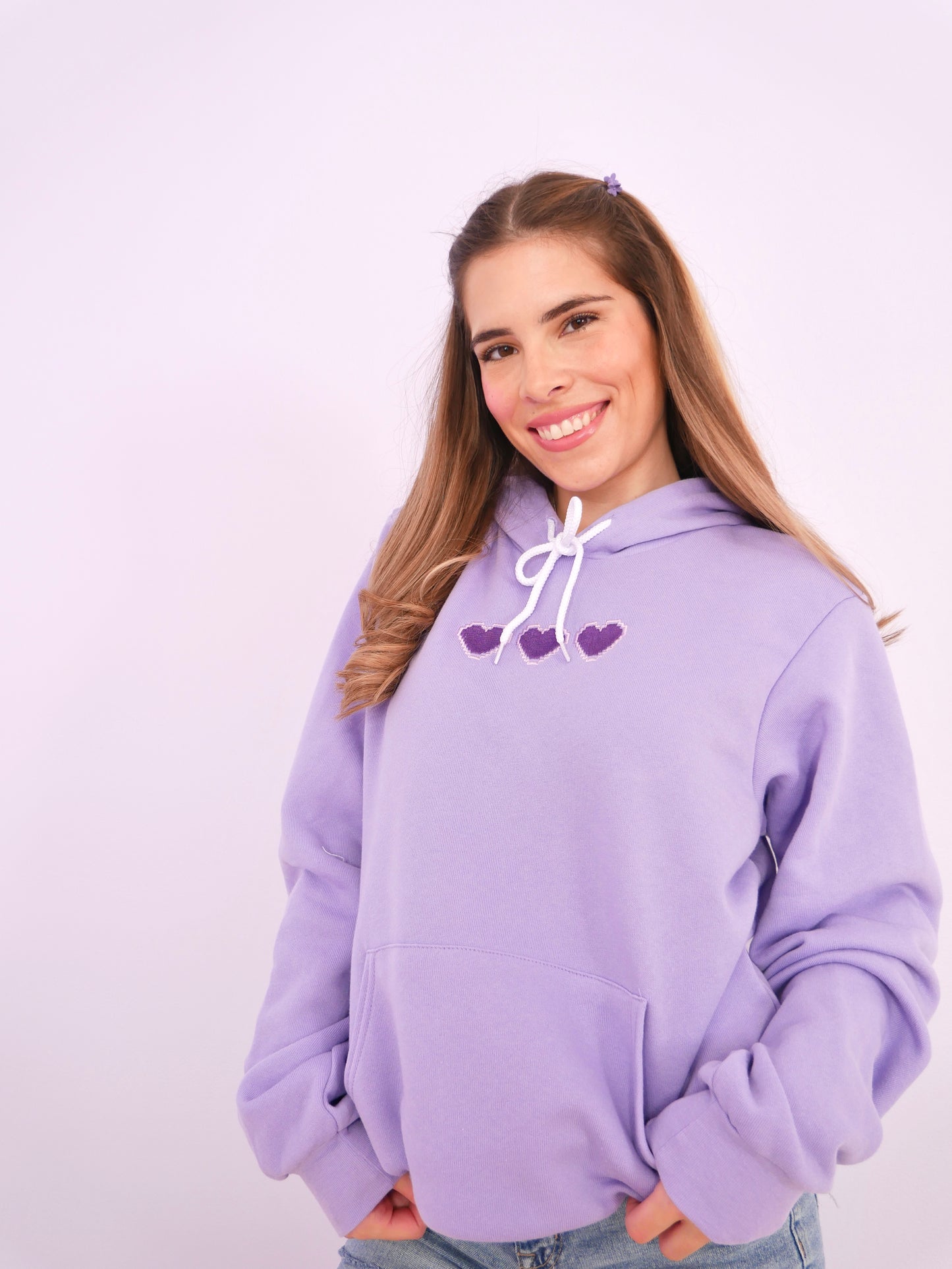 Purple Pixel Hoodie l Gamer Apparel